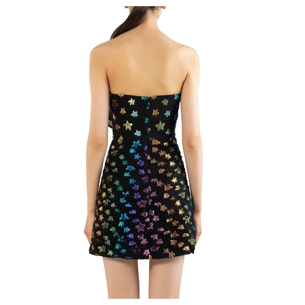 Shoshanna Nyla Metallic Star Mini Dress - Picture 2 of 9